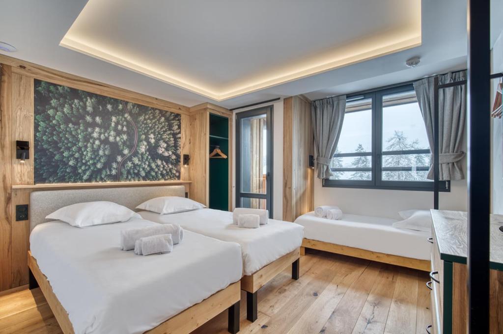 Chalet Hotel Turquoise La Plagne-Tarentaise Экстерьер фото
